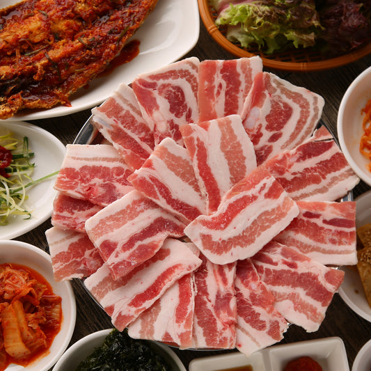 냉동 삼겹살 / Frozen Pork Belly Slices