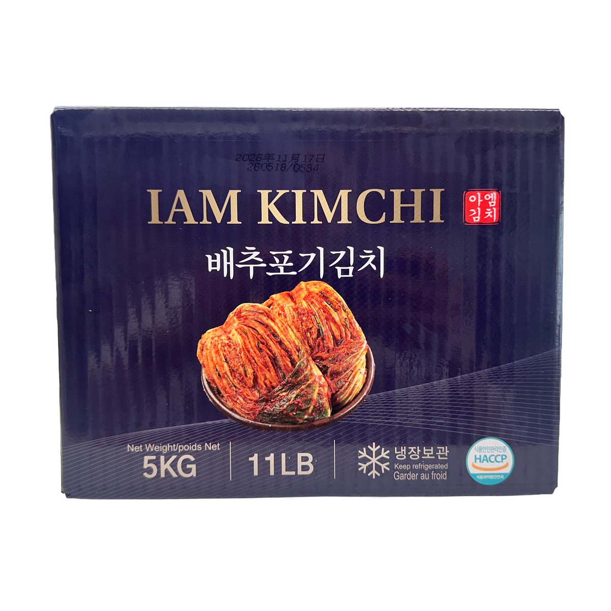 Whole Cabbage Kimchi (5kg)