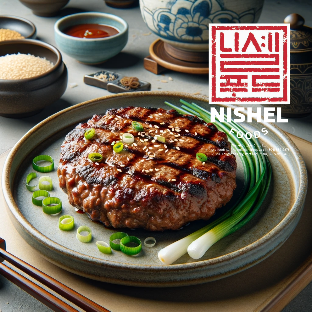 떡갈비 / Korean Style Marinated Beef Patty (600g)